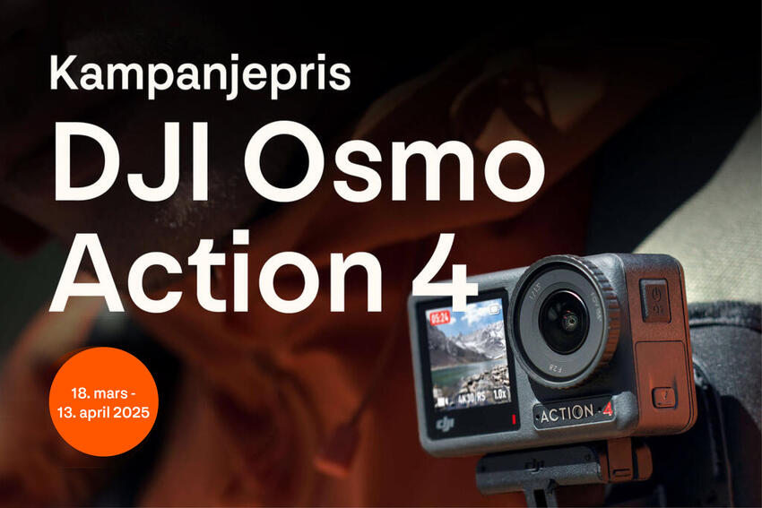 Tilbud på DJI Osmo Action 4